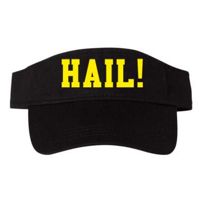 State of Michigan Hail! U M Ann Arbor MI AA Valucap Bio-Washed Visor