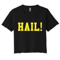 State of Michigan Hail! U M Ann Arbor MI AA Crop Top