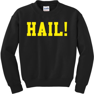 State of Michigan Hail! U M Ann Arbor MI AA Kids Sweatshirt