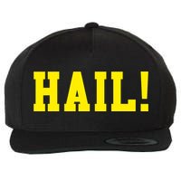 State of Michigan Hail! U M Ann Arbor MI AA Wool Snapback Cap