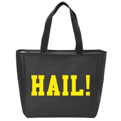 State of Michigan Hail! U M Ann Arbor MI AA Zip Tote Bag