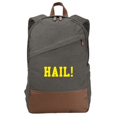 State of Michigan Hail! U M Ann Arbor MI AA Cotton Canvas Backpack