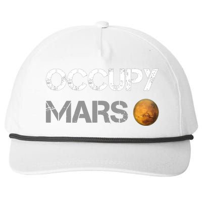 SpaceX Occupy Mars Project Snapback Five-Panel Rope Hat