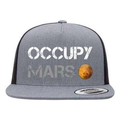 SpaceX Occupy Mars Project Flat Bill Trucker Hat