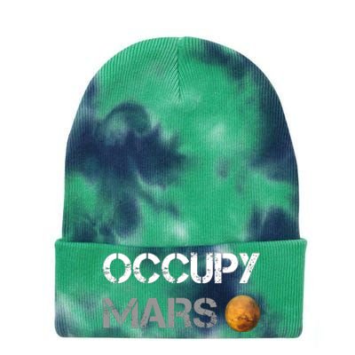 SpaceX Occupy Mars Project Tie Dye 12in Knit Beanie