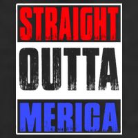 Straight Outta Merica America United States 4th Of July USA Hat