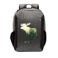 State Of Maine Moose Forest Tree Hunter Wildlife Vector Backpack
