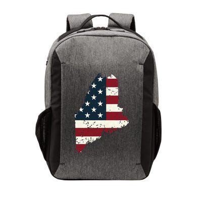 State Of Maine Usa Flag Patriotic For Women Adults Vector Backpack