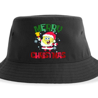 Santa Outfit Merry Christmas Sustainable Bucket Hat