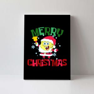 Santa Outfit Merry Christmas Canvas