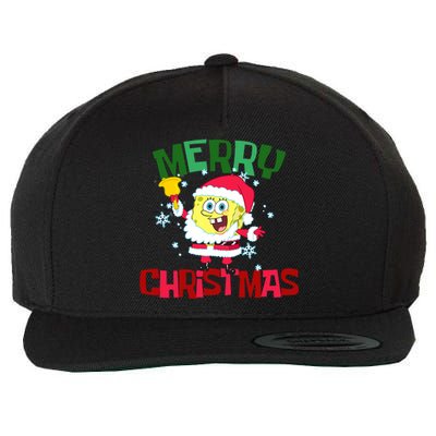 Santa Outfit Merry Christmas Wool Snapback Cap