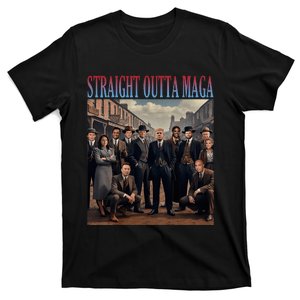 Straight Outta Maga Funny Trump 2024 T-Shirt