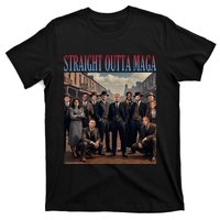 Straight Outta Maga Funny Trump 2024 T-Shirt