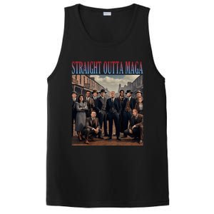 Straight Outta Maga Funny Trump 2024 PosiCharge Competitor Tank