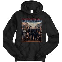 Straight Outta Maga Funny Trump 2024 Tie Dye Hoodie