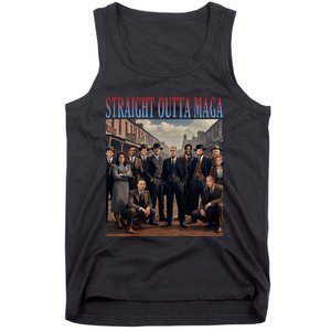 Straight Outta Maga Funny Trump 2024 Tank Top