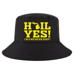 State Of Michigan Hail! Yes Mi Aunt Ann Arbor Gift U M Cool Comfort Performance Bucket Hat