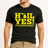 State Of Michigan Hail! Yes Mi Aunt Ann Arbor Gift U M Cooling Performance Crew T-Shirt