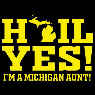 State Of Michigan Hail! Yes Mi Aunt Ann Arbor Gift U M T-Shirt