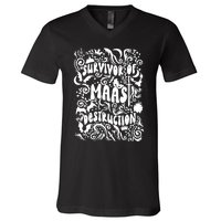 Survivor Of Maas Destruction V-Neck T-Shirt