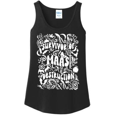 Survivor Of Maas Destruction Ladies Essential Tank