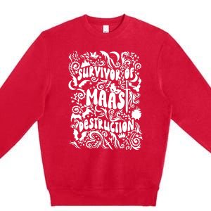 Survivor Of Maas Destruction Premium Crewneck Sweatshirt