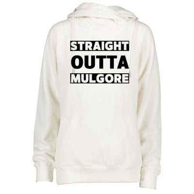 Straight Outta Mulgore Womens Funnel Neck Pullover Hood