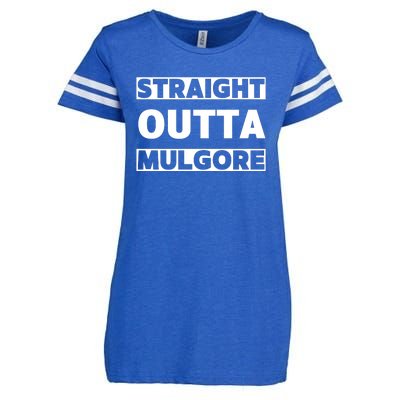 Straight Outta Mulgore Enza Ladies Jersey Football T-Shirt