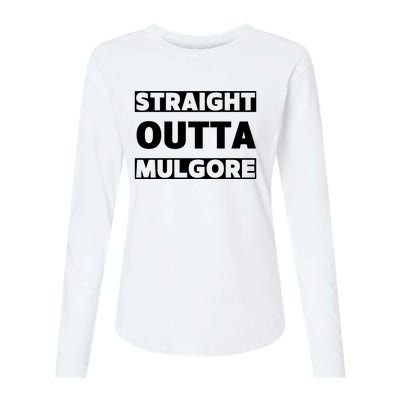 Straight Outta Mulgore Womens Cotton Relaxed Long Sleeve T-Shirt