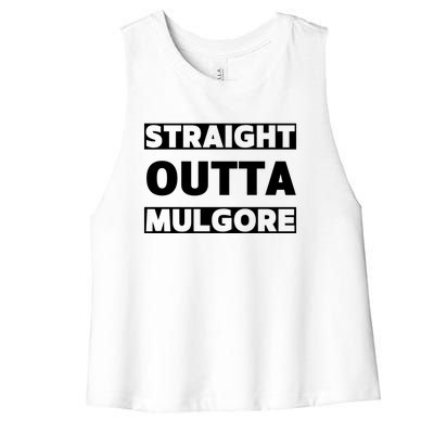 Straight Outta Mulgore Women's Racerback Cropped Tank