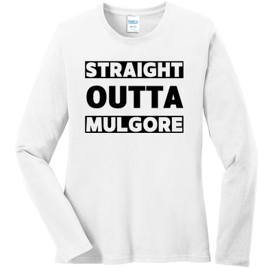 Straight Outta Mulgore Ladies Long Sleeve Shirt