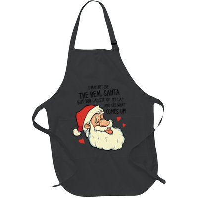 Sit On My Lap Funny Rude Xmas Naughty Christmas Apron