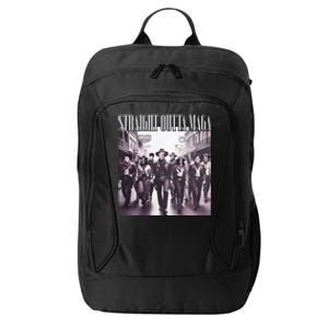 Straight Outta Maga Funny Trump 2024 City Backpack