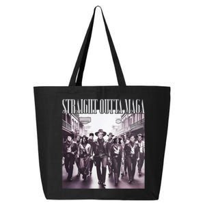 Straight Outta Maga Funny Trump 2024 25L Jumbo Tote