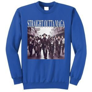 Straight Outta Maga Funny Trump 2024 Sweatshirt