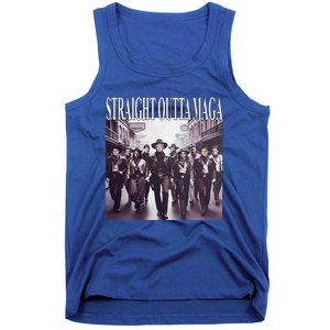 Straight Outta Maga Funny Trump 2024 Tank Top