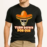 Sombrero Skull Turn Down Por Que Cinco De Mayo Cooling Performance Crew T-Shirt