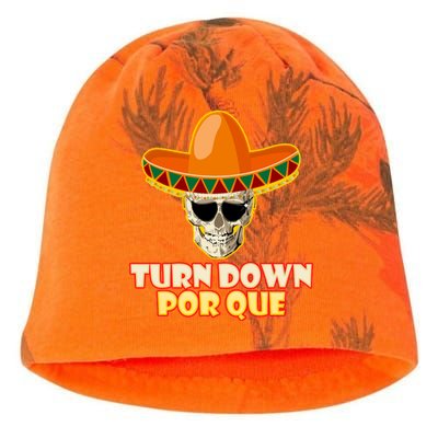 Sombrero Skull Turn Down Por Que Cinco De Mayo Kati - Camo Knit Beanie