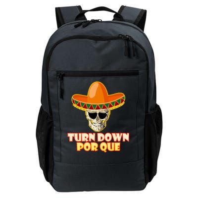 Sombrero Skull Turn Down Por Que Cinco De Mayo Daily Commute Backpack