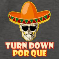 Sombrero Skull Turn Down Por Que Cinco De Mayo Vector Backpack