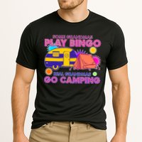Some Grandmas Play Bingo Real Grandmas Go Camping Cooling Performance Crew T-Shirt