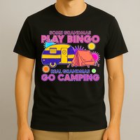 Some Grandmas Play Bingo Real Grandmas Go Camping T-Shirt