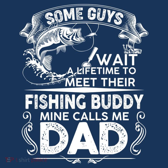 Some Guys Wait A Lifetime to Meet Their Fishing Buddy Mine Calls Me Dad Short Acrylic Beanie