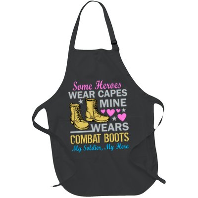 Some Heroes Wear Capes Mine Wears Combat Boots Apron