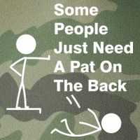 Some People Just Need A Pat On The Back Legacy Tie Dye Trucker Hat