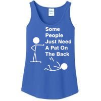 Some People Just Need A Pat On The Back Ladies Essential Tank