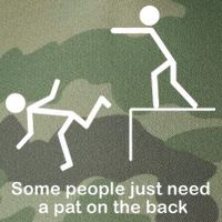 Some People Just Need A Pat The Back Legacy Tie Dye Trucker Hat
