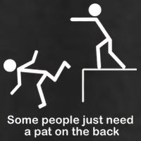 Some People Just Need A Pat The Back Tumbler