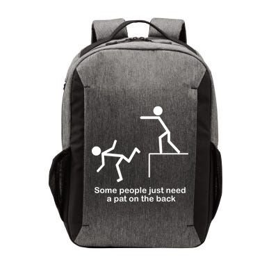 Some People Just Need A Pat The Back Vector Backpack