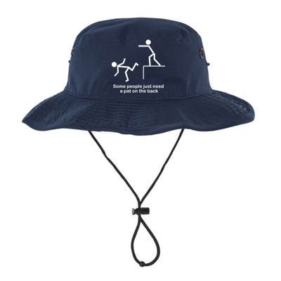 Some People Just Need A Pat The Back Legacy Cool Fit Booney Bucket Hat